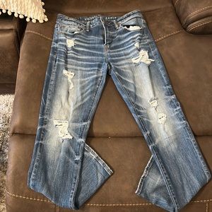 American eagle skinny jeans 32x32 with air flex worn once like new